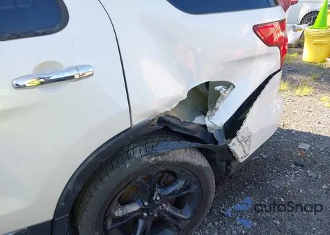 2014 Ford Explorer Limited z USA, uszkodzony, nr VIN 1FM5K8F84EGA15607